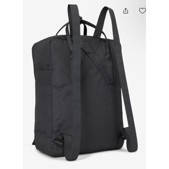 Fjallraven Kanken Mini Backpack Rutsack Water Resistant NWOT Dark Olive Gray - Picture 6 of 7